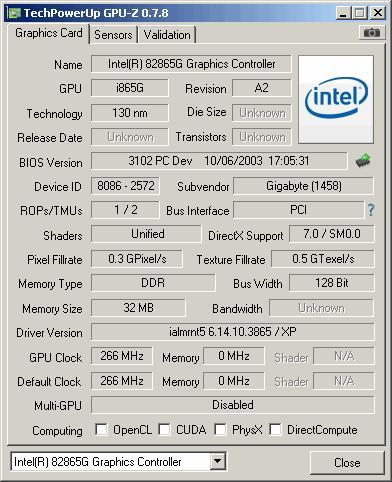 Intel extreme graphics 855 gm driver download